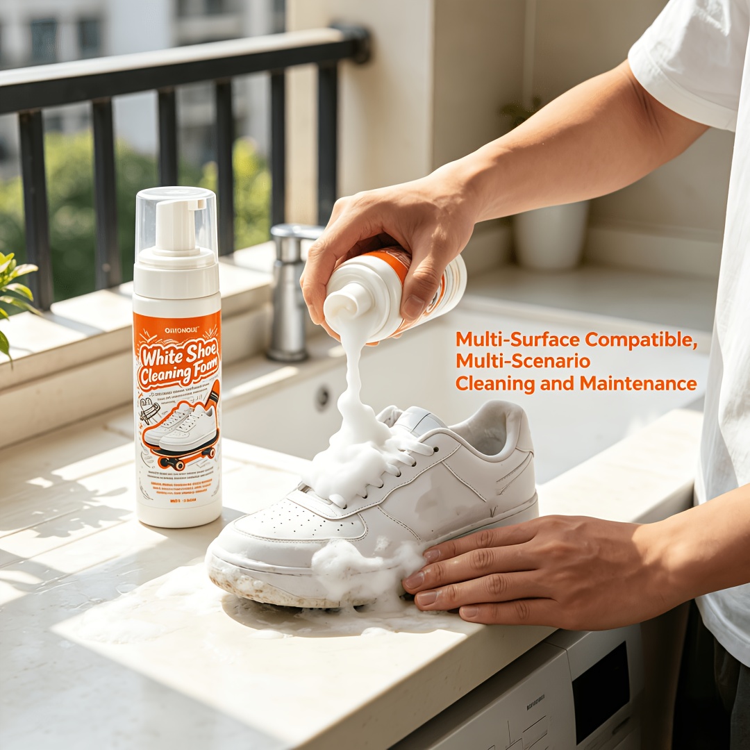 Portable No Rinse White Shoe C - огляд і ціна Sneaker Care White