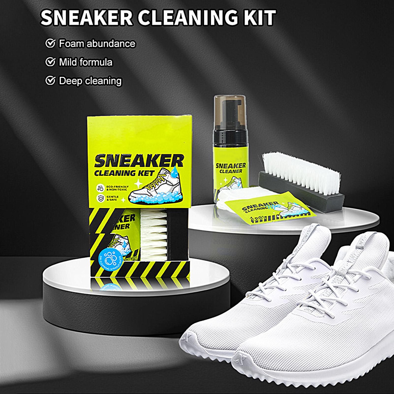 Sneaker Cleaner 4 Pieces 100ml - огляд і ціна Sneaker Care White