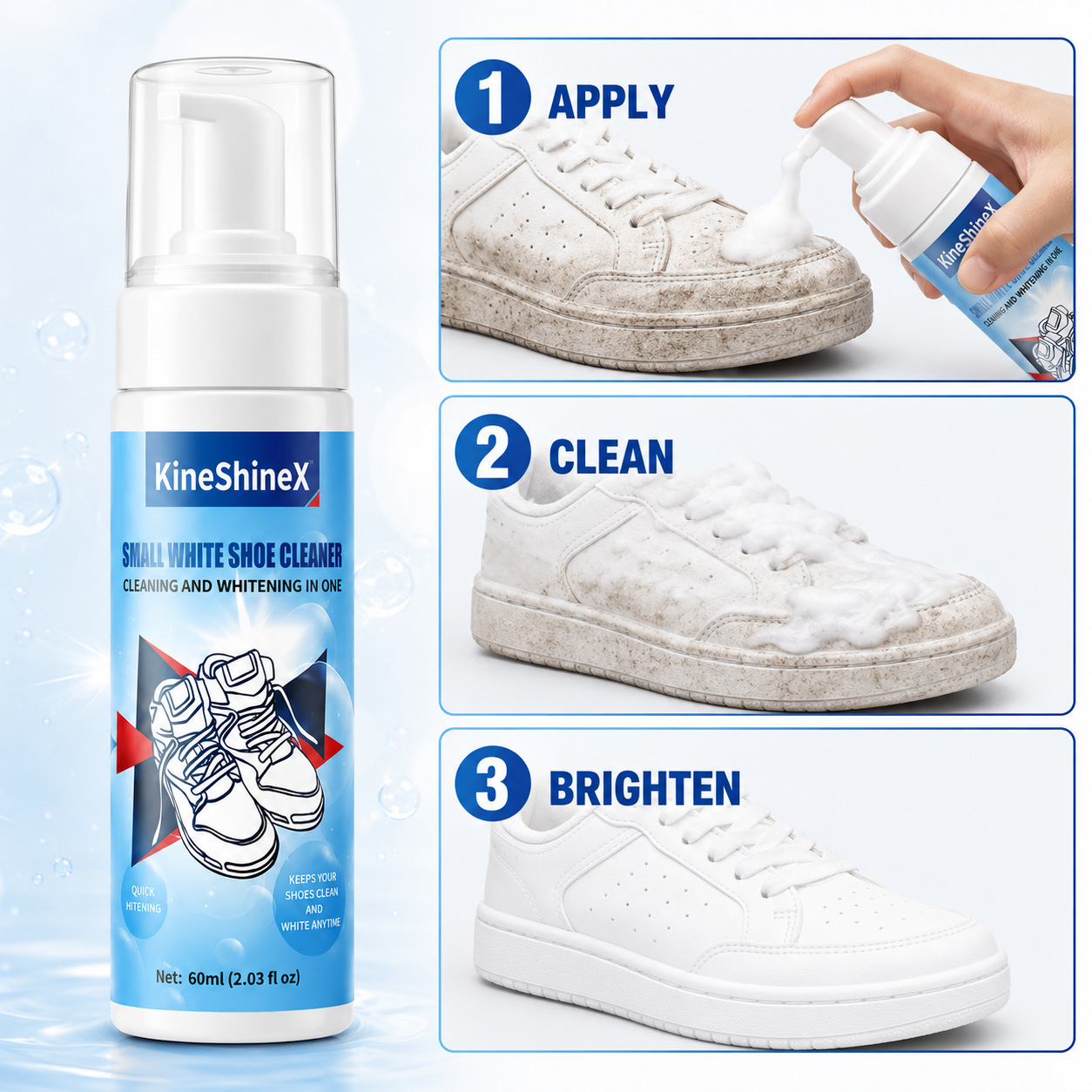 Gihen Shoe Cleaner Kits Water- - огляд і ціна Sneaker Shoe Care Kit