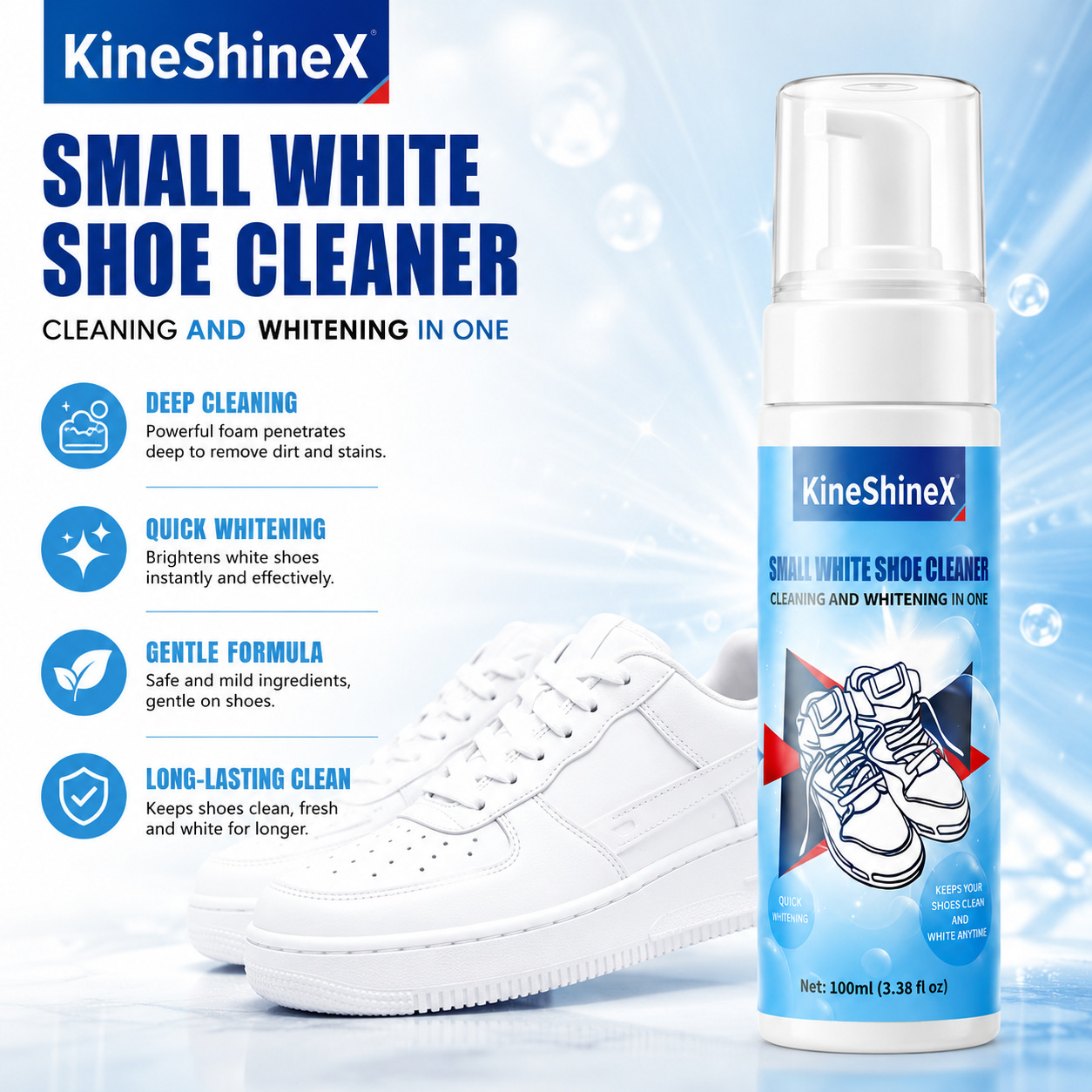 Gihen Shoe Cleaner Kits Water- - огляд і ціна Sneaker Shoe Care Kit